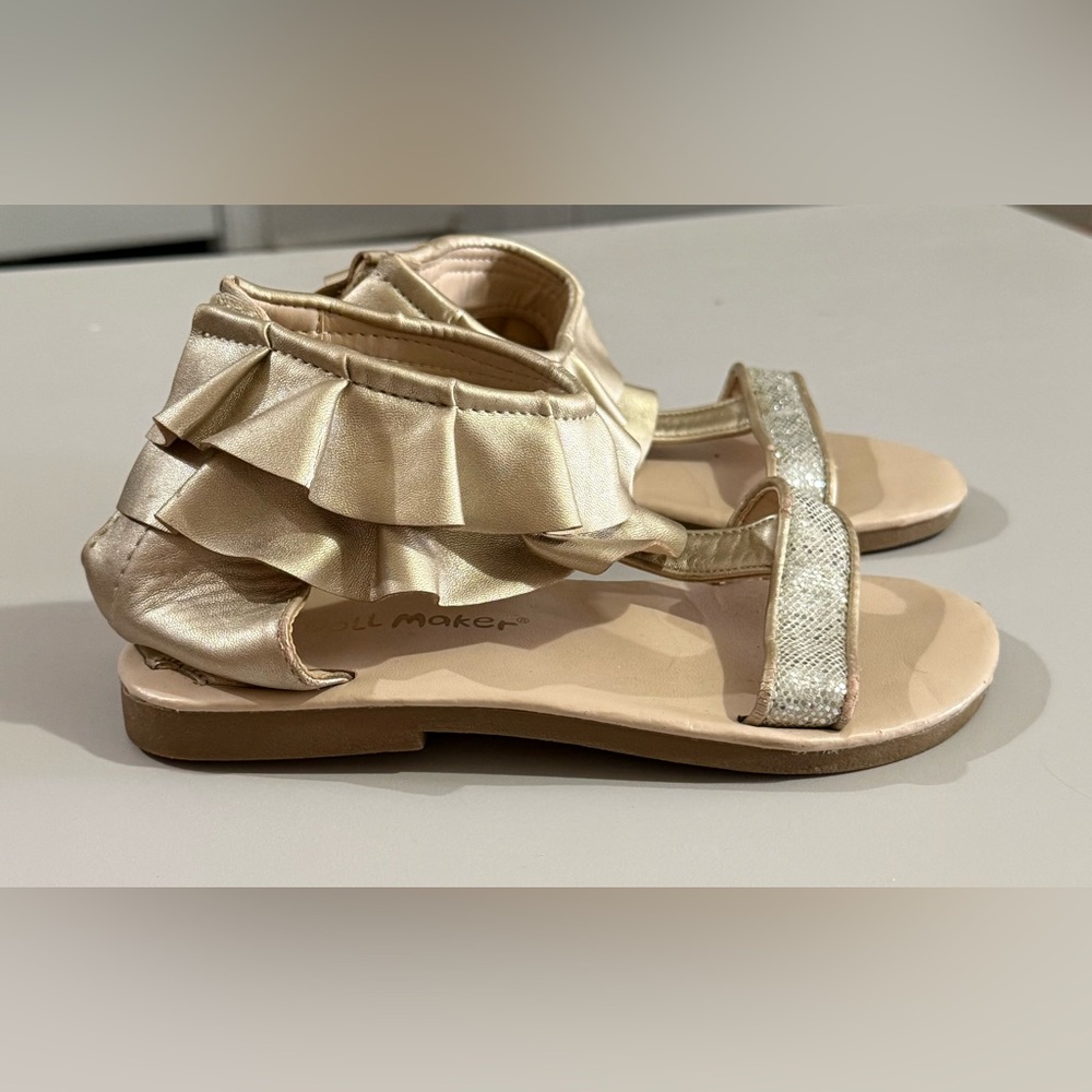 Girl's The Doll Maker Ruffle Sandals